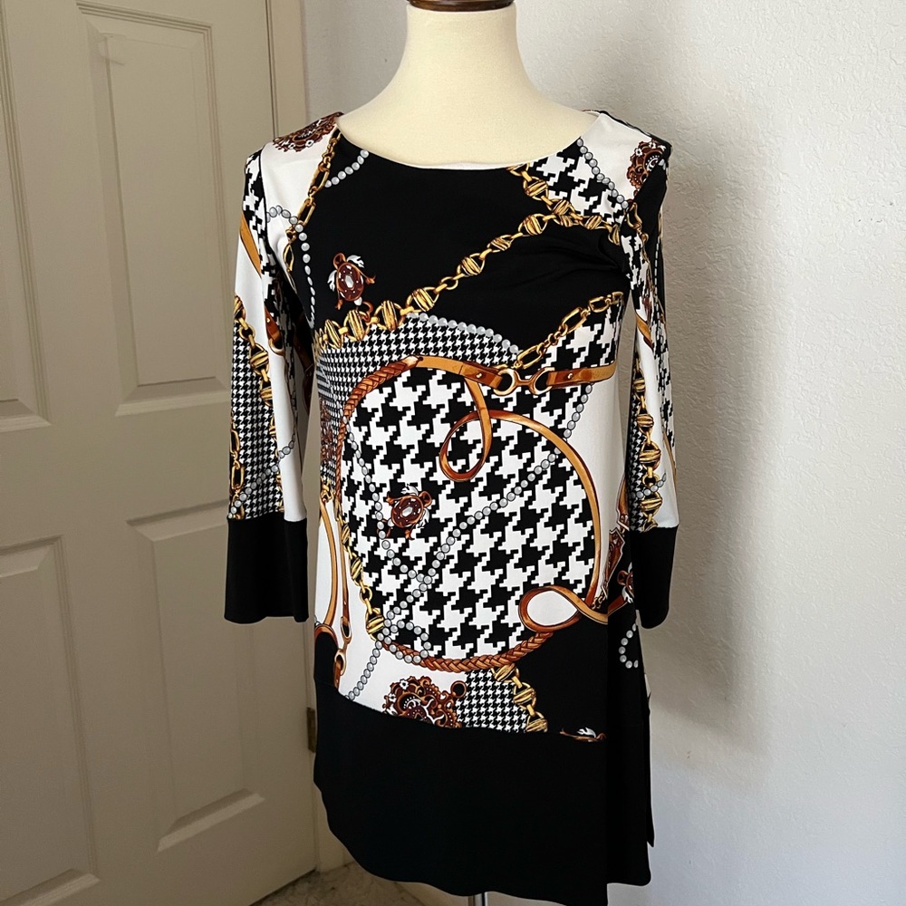 Eva Varro 3/4 sleeve top
